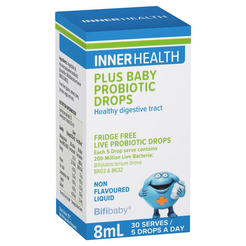 Inner Health Plus Baby Probiotic Drops 8mL dạng lỏng