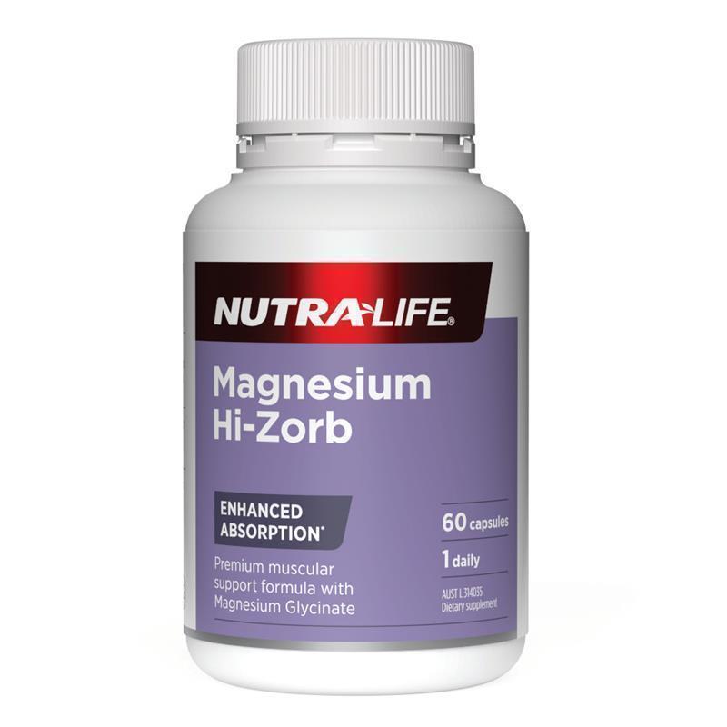 Nutra-Life Magnesium Hi-Zorb 60 viên nang