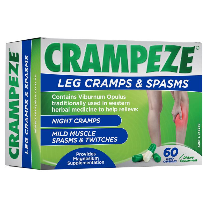 Crampeze Chuột rút và co thắt chân 60 viên nang