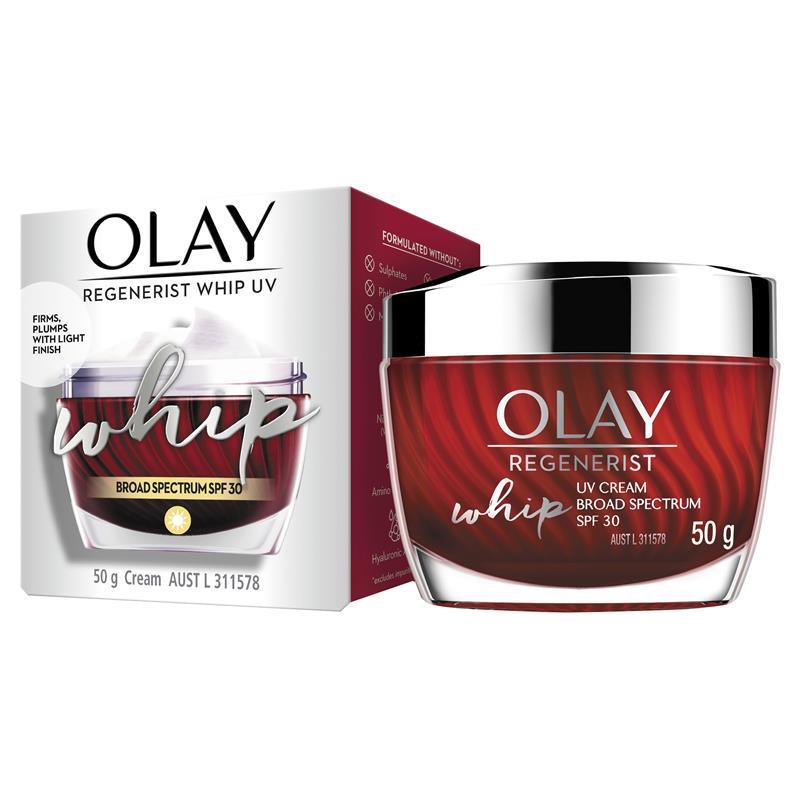 Olay Regenerist Whip UV SPF Face Cream Moisturiser 50g
