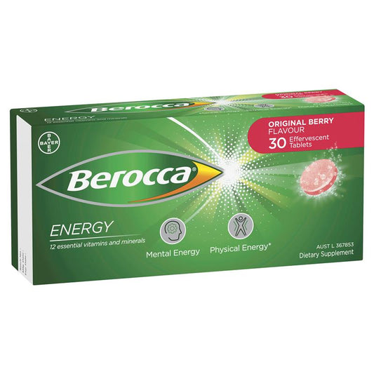 Berocca Energy Original Berry 30片泡腾片