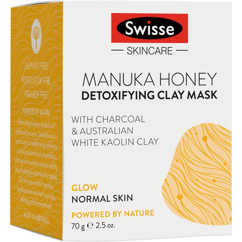 Swisse Skincare 麦卢卡蜂蜜排毒面膜 70g