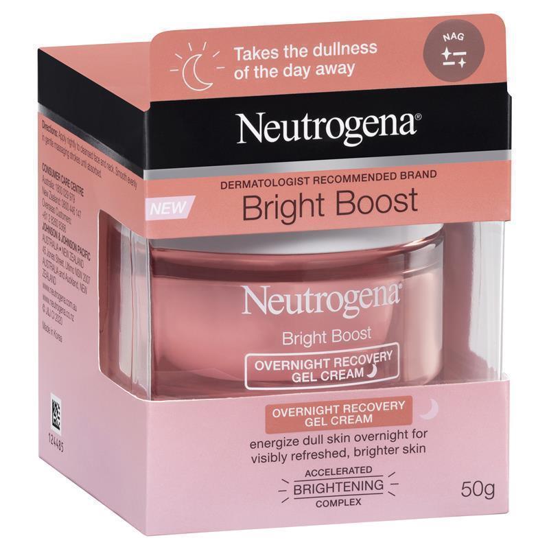 Gel phục hồi da ban đêm Neutrogena Bright Boost 50g