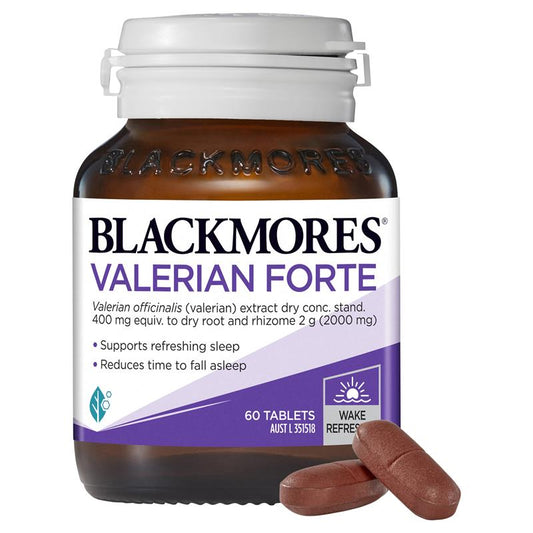 Blackmores Valerian Forte 睡眠支持维生素 60 片