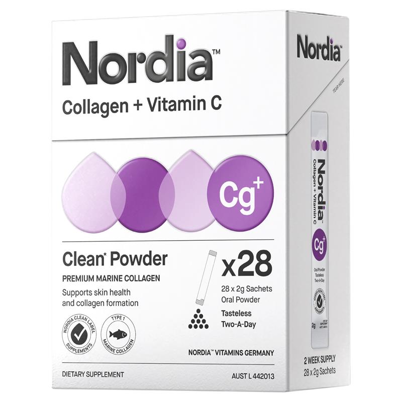 Bột Nordia Collagen + Vitamin C 28 Gói