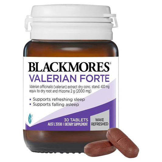 Blackmores Valerian Forte 睡眠支持维生素 30 片