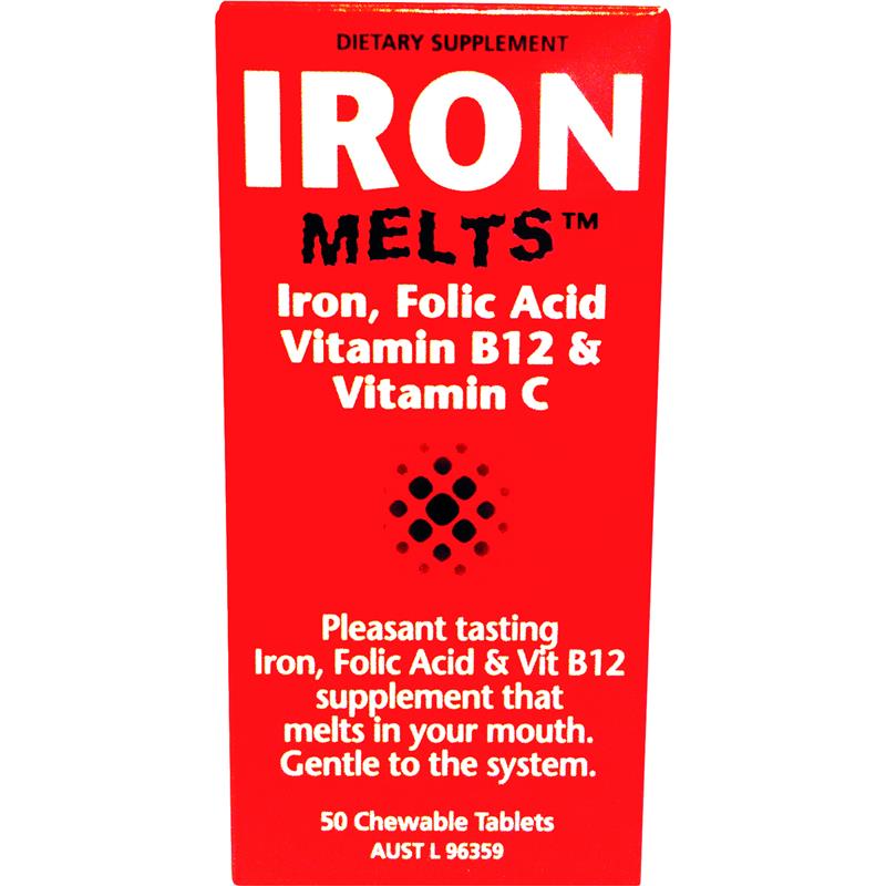 Viên nhai Iron Melts 50 viên