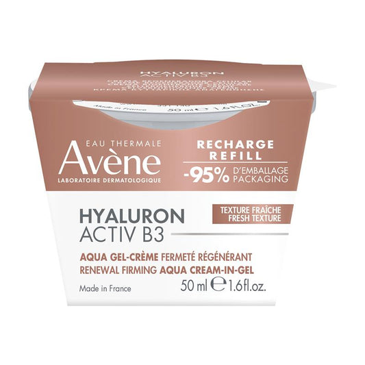 Avene Hyaluron Activ B3 焕肤紧致水润霜凝胶补充装 50ml
