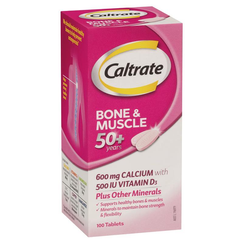 Caltrate Bone & Muscle 50+ 100 Viên