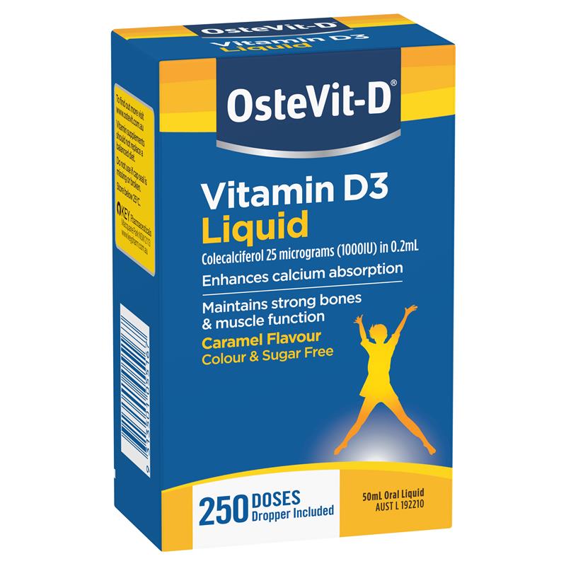 OsteVit-D Vitamin D3 Liquid 50ml