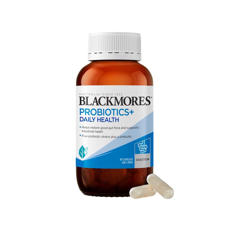 Blackmores Probiotics+ Daily Health Gut Health Vitamin 90 viên nang