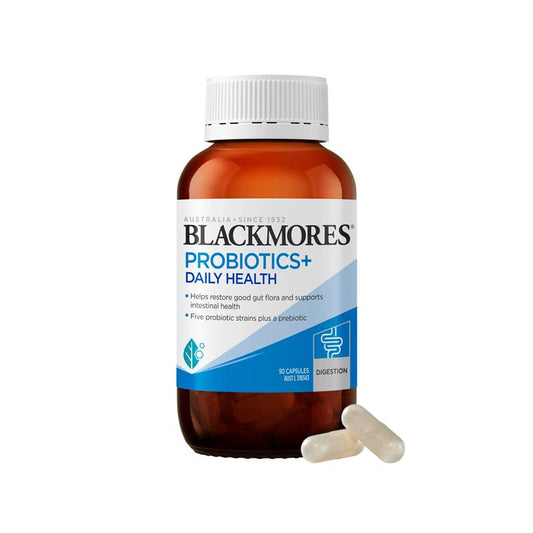 Blackmores 益生菌+ 每日健康肠道健康维生素 90 粒胶囊