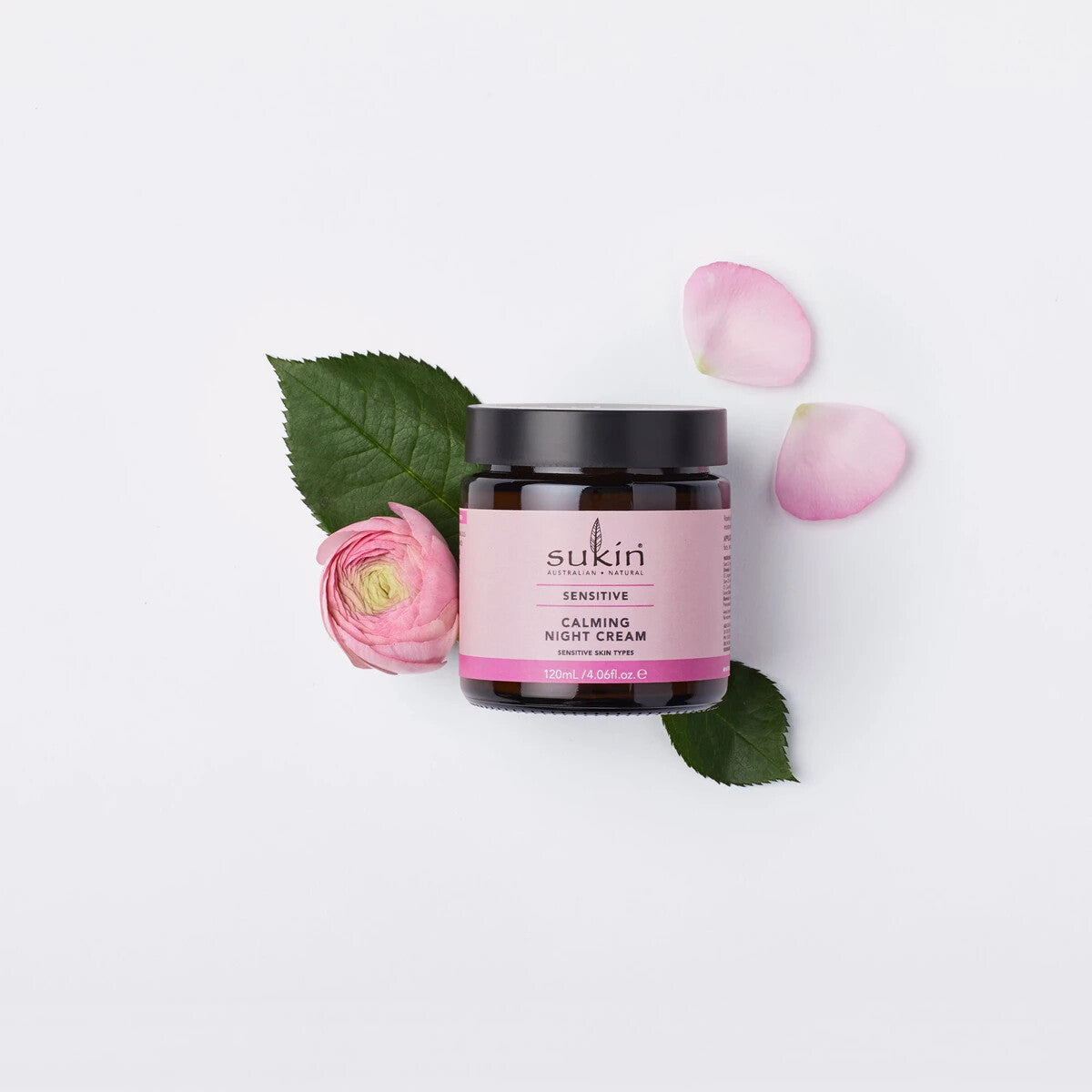Kem dưỡng da ban đêm Sukin Sensitive Calming 120ml