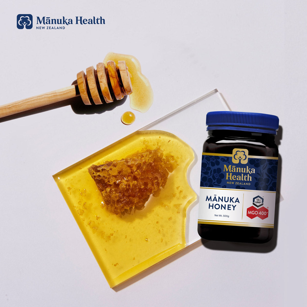Manuka Health MGO 400+ Manuka Honey 500g