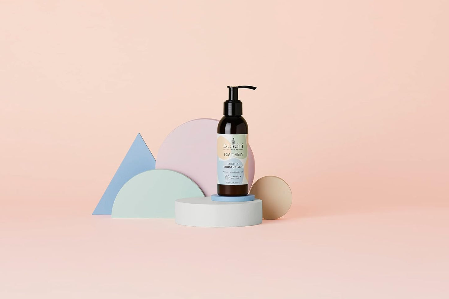 Kem dưỡng ẩm Sukin Teen Skin Mighty 125ml dạng bơm