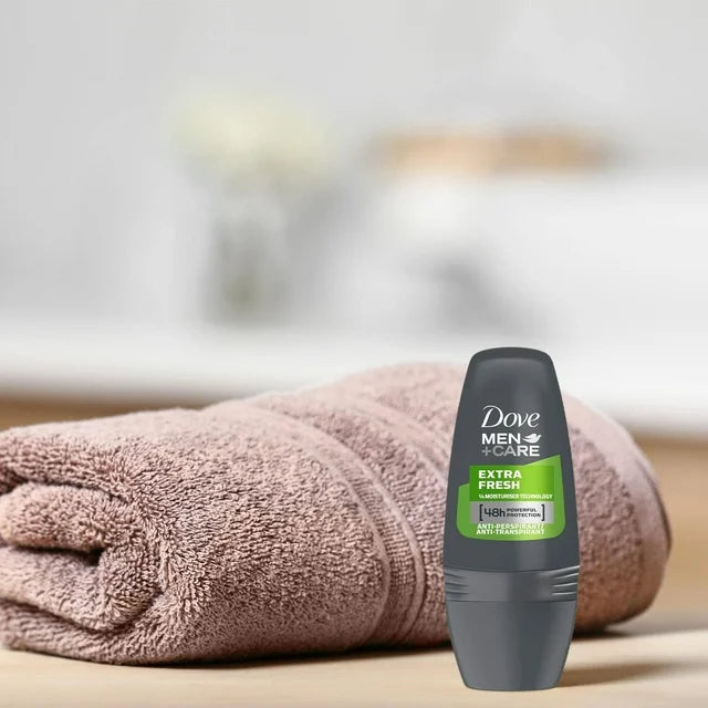 Dove for Men Antiperspirant Deodorant Roll On Extra Fresh 50ml