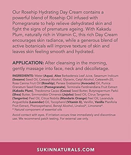 Kem dưỡng ẩm ban ngày Sukin Rosehip 120ml