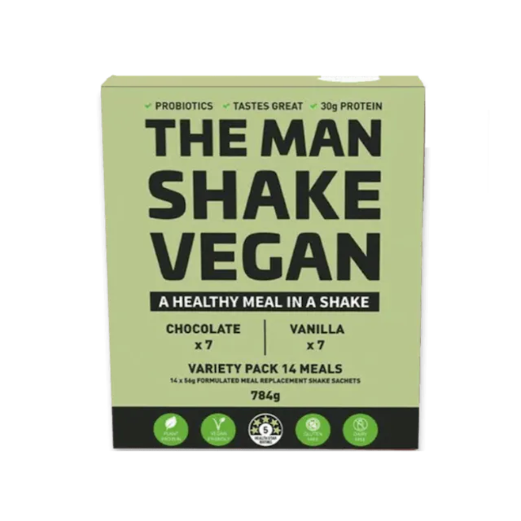 The Man Shake Vegan Variety Gói 14