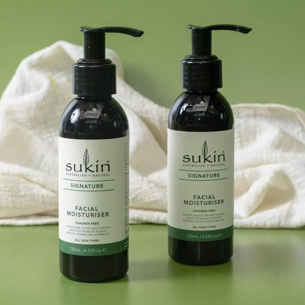 Kem dưỡng ẩm Sukin Signature Facial Moisturiser dạng bơm 125ml