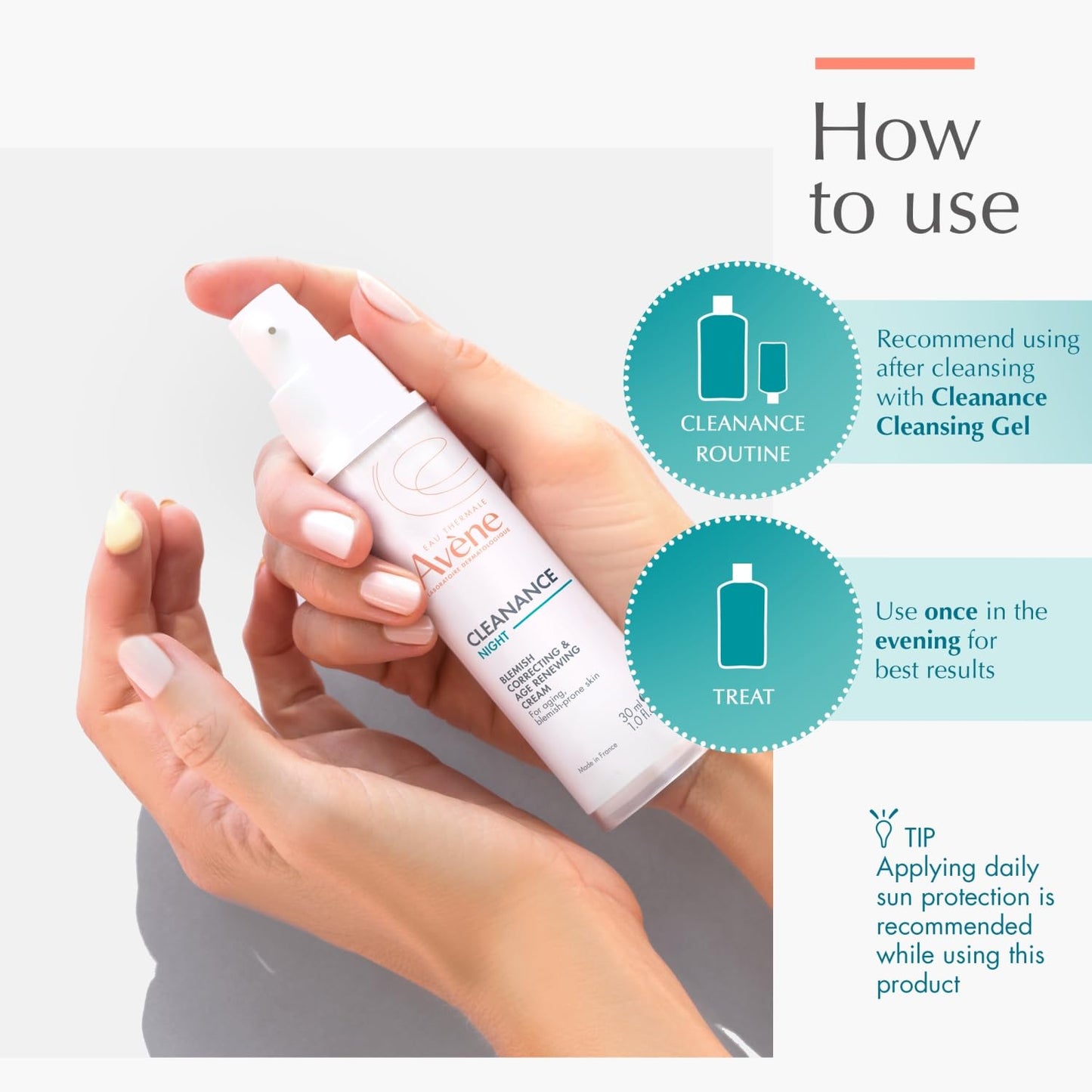 Avene Cleanance Women Smoothing Night Care 30ml