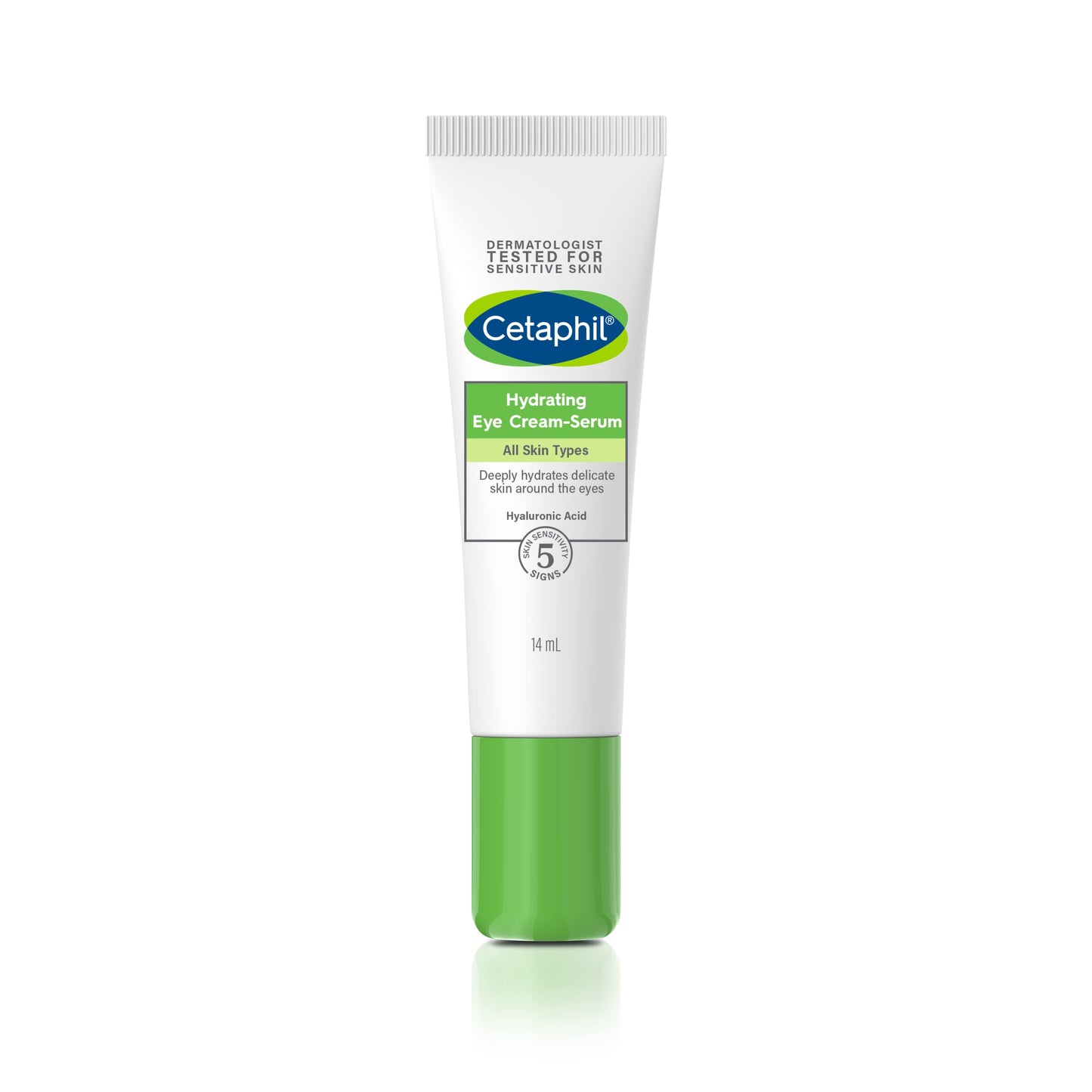 Kem dưỡng ẩm mắt Cetaphil Face Hydrating Eye Cream-Serum với Hyaluronic Acid 14ml