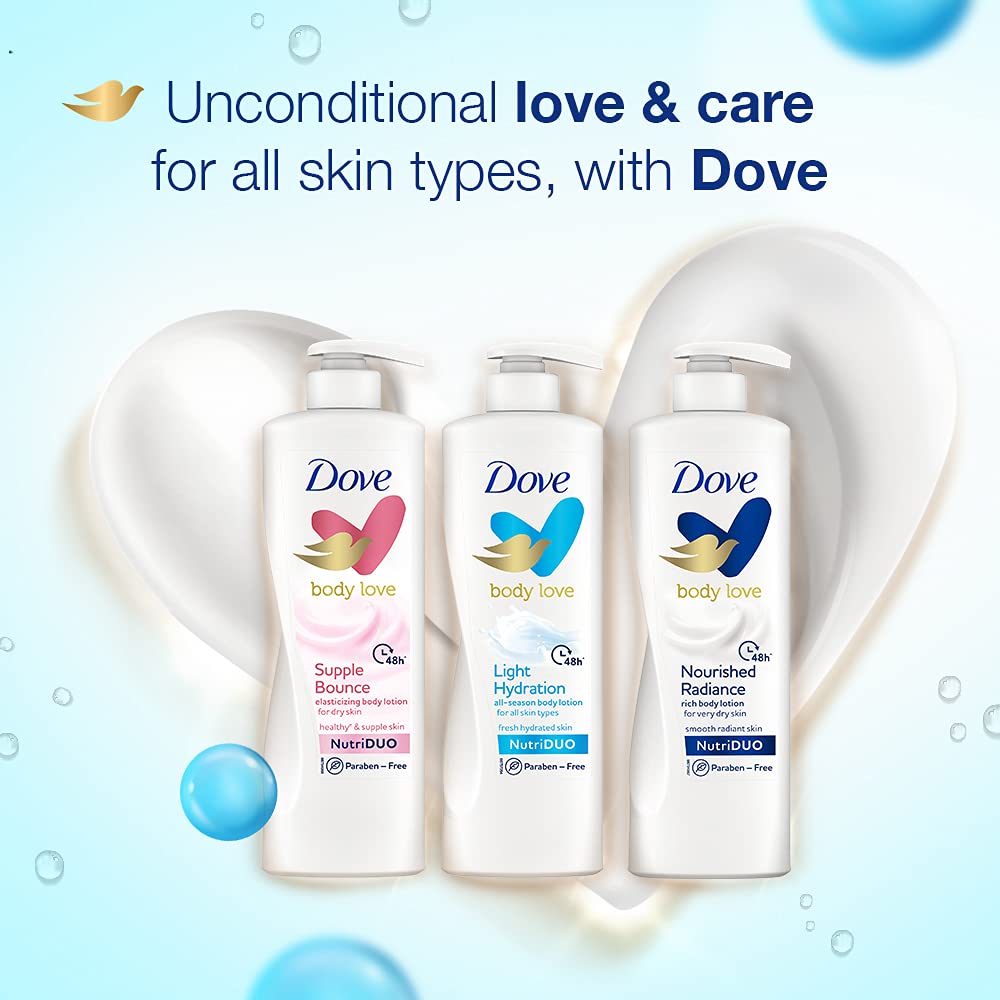 Dove Body Lotion Light Hydration 400ml