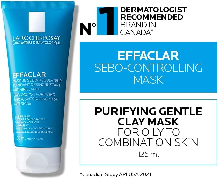Mặt nạ thanh lọc chống mụn La Roche-Posay Effaclar 100ml