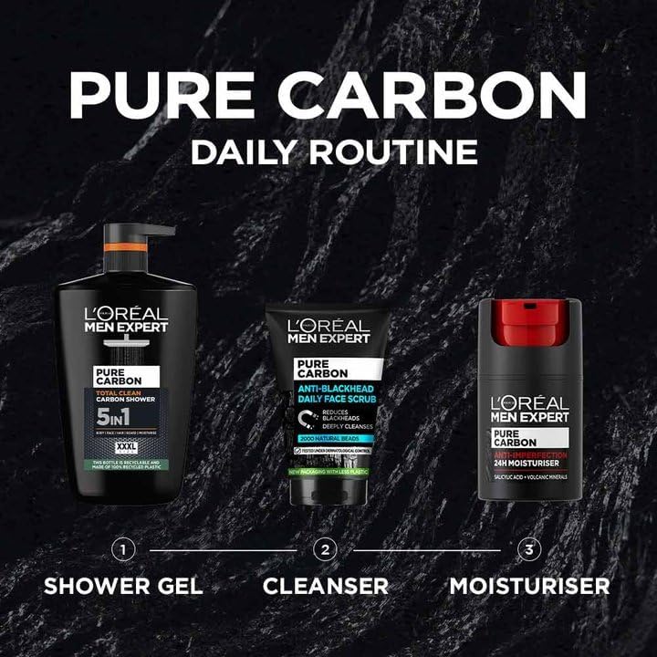 Sữa tắm L'Oreal Paris Men Expert Pure Carbon 1L