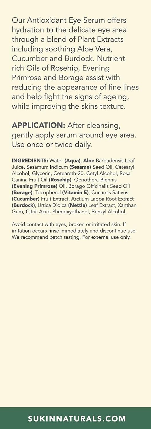 Serum chống oxy hóa vùng mắt Sukin Signature 30ml