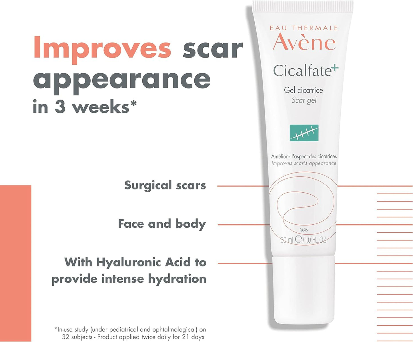 Avene Cicalfate+ Gel Chống Sẹo 30ml