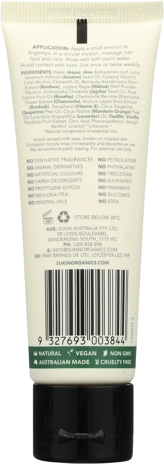 Tẩy tế bào chết phục hồi da mặt Sukin Signature 50ml