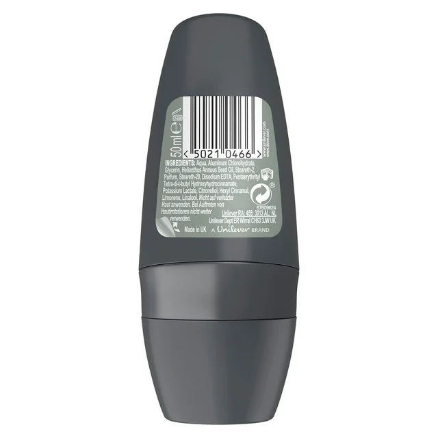 Dove for Men Antiperspirant Deodorant Roll On Extra Fresh 50ml