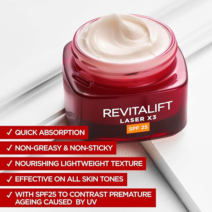 Bộ sản phẩm 2 món L'Oreal Paris Revitalift Laser The Firm & Smooth