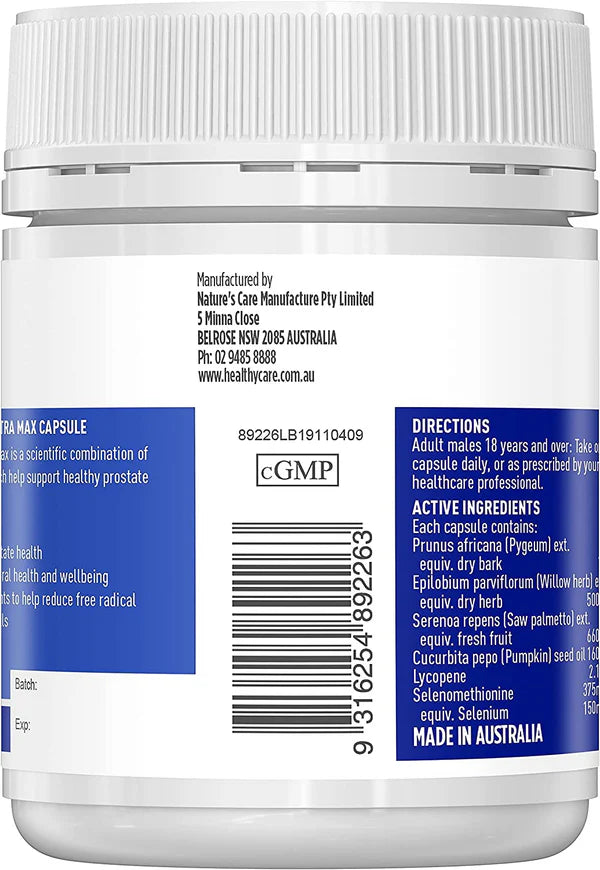 Healthy Care Prostate Plus Ultramax 60 viên nang