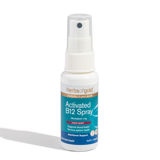 Herbs of Gold 活性维生素B12喷雾 50毫升 口服液