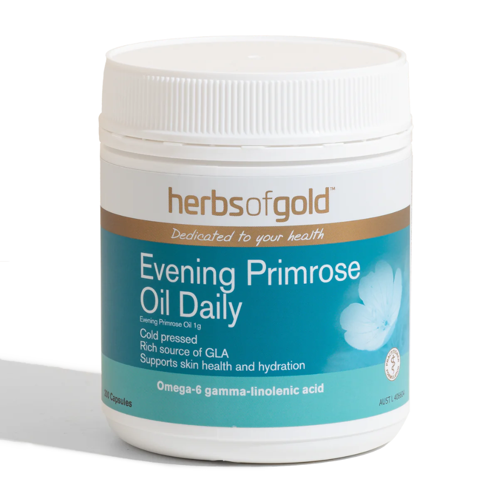 Herbs of Gold 月见草油每日 200 粒胶囊