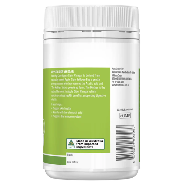 Giấm táo Healthy Care 120 viên nang