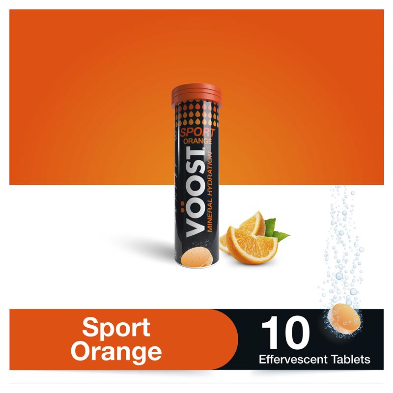 Viên sủi bọt Voost Sport Orange 10 viên