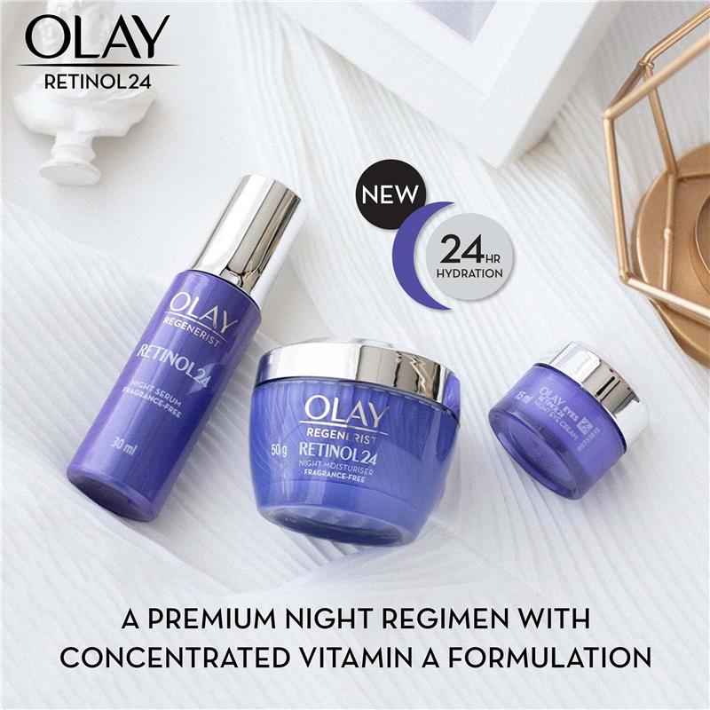 Kem Dưỡng Mắt Ban Đêm Olay Eyes Retinol 24 15ml