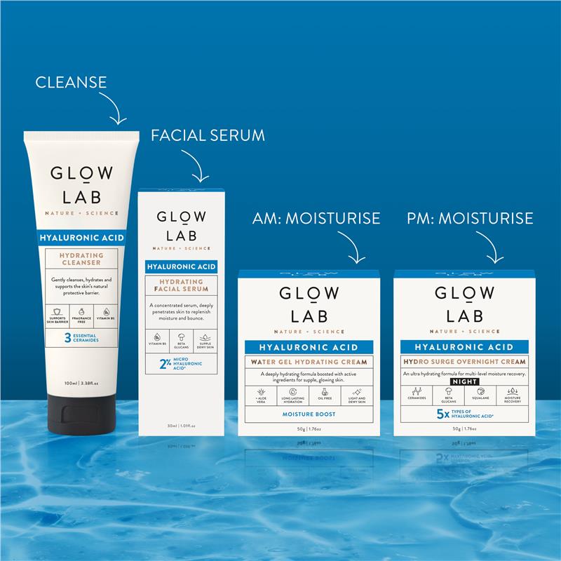 Kem dưỡng ẩm Glow Lab Hyaluronic Acid Water Gel 50g