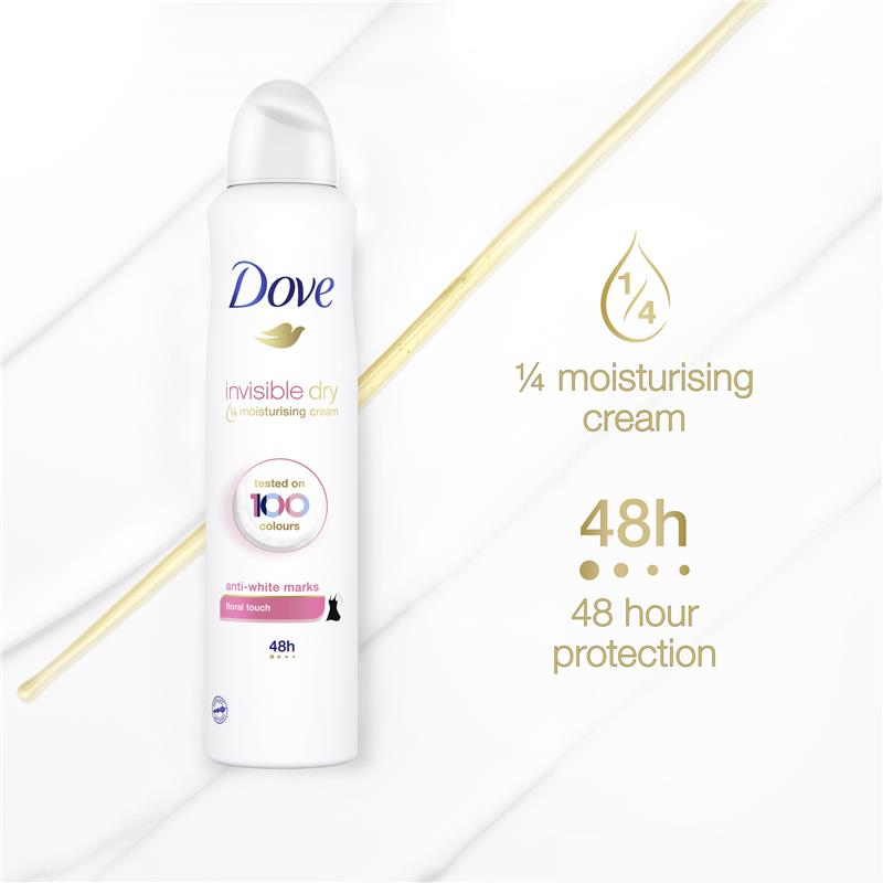 Sữa tắm Dove dành cho nữ Advance Care Invisible Dry Floral Touch 220ml