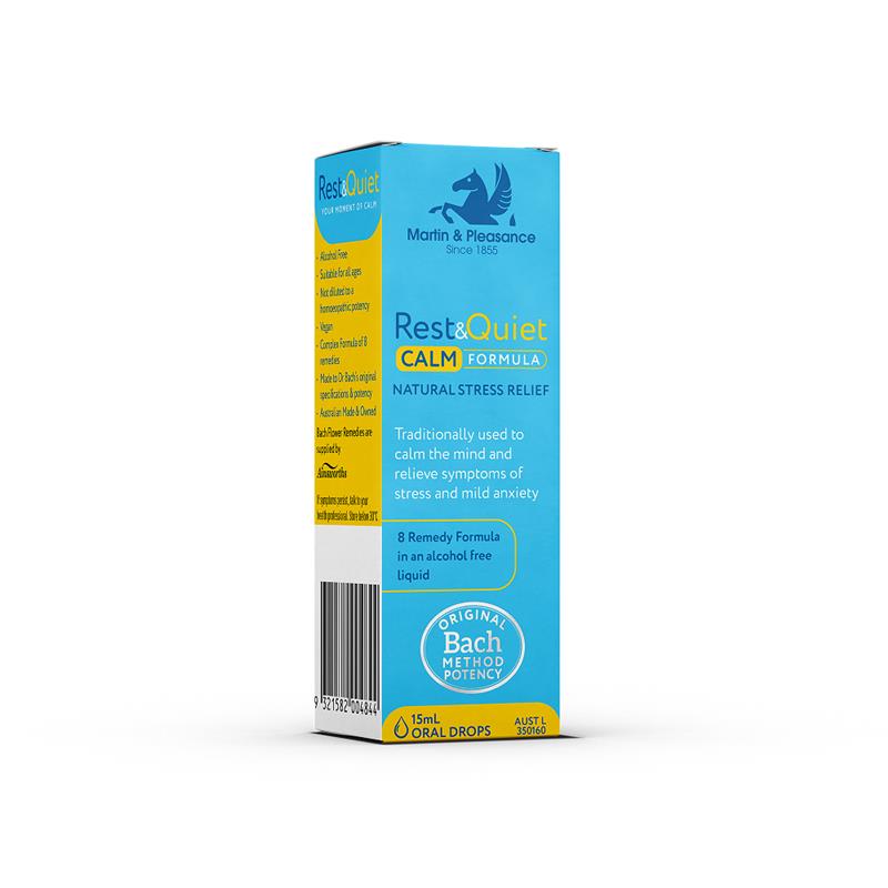 Martin & Pleasance Rest & Quiet Calm Formula Dropper 15ml