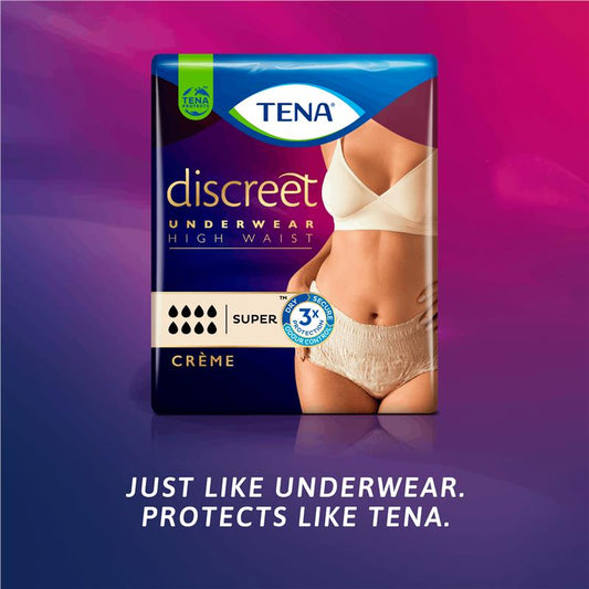 Tena Pant Discreet 超中号彩色九条装