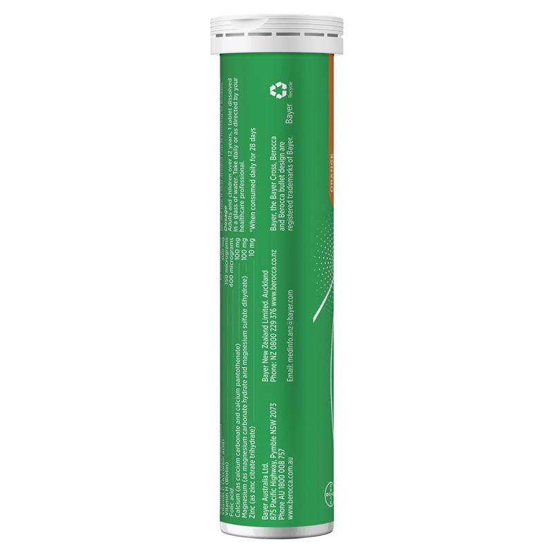 Berocca 能量橙味泡腾片 15 片