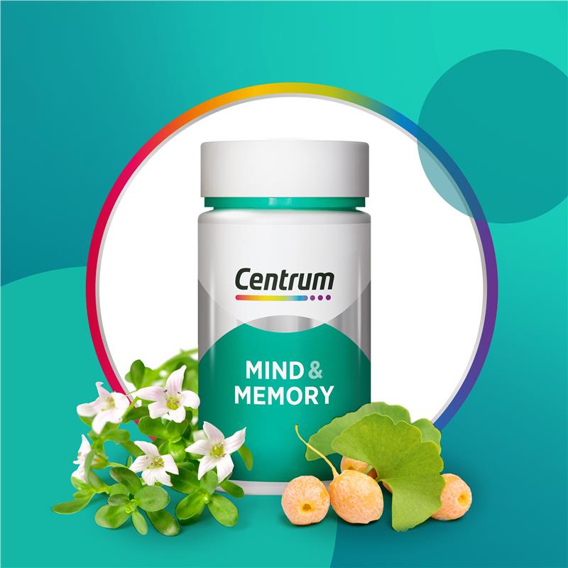 Centrum 健脑与记忆 50 粒胶囊