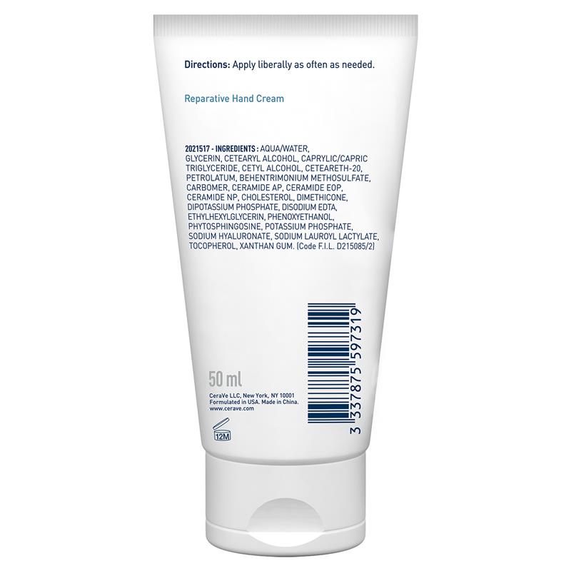 Kem dưỡng da tay CeraVe Reparative 48g