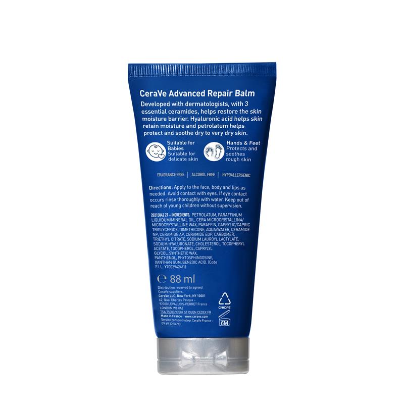 Sữa dưỡng phục hồi da CeraVe Advanced Repair Balm 88ml
