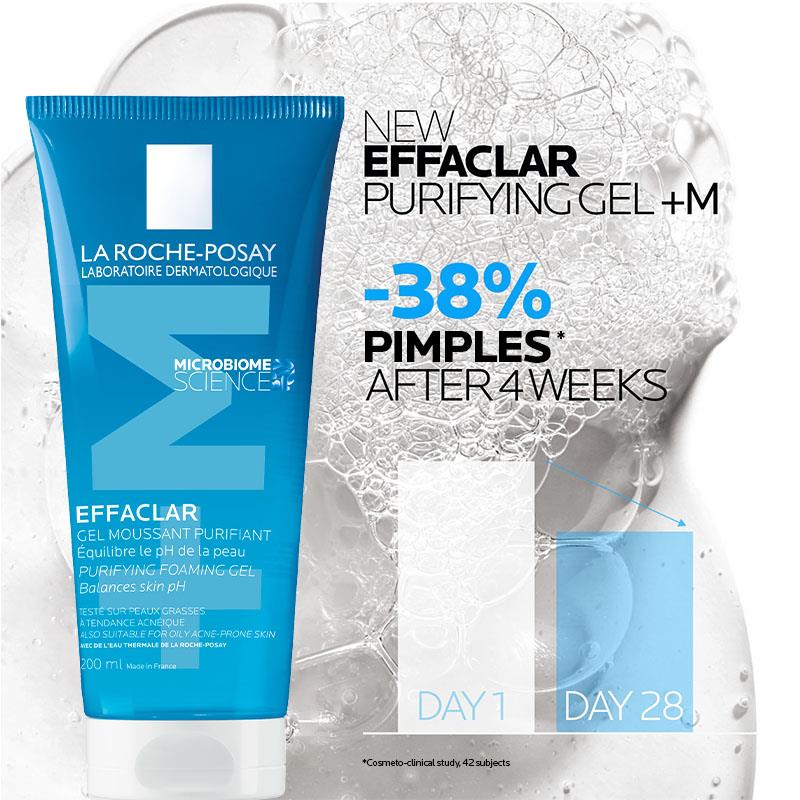 Gel tạo bọt La Roche Posay Effaclar +M 200ml