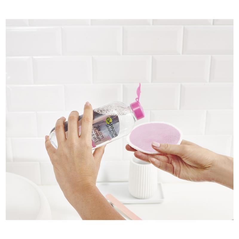 Garnier Micellar Tái Sử Dụng Eco Pads 3 Gói