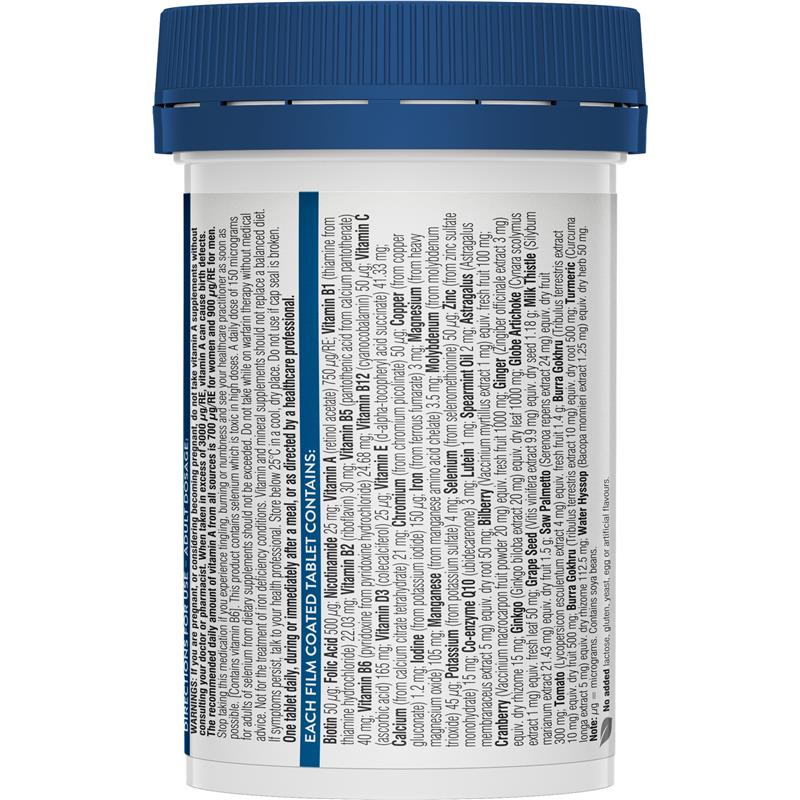 Swisse Mens Multivitamin 50+ 60 Viên